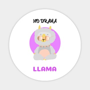 No drama llama Magnet